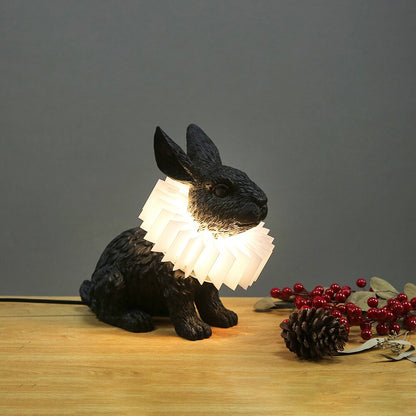 Renaissance Rabbit Table Lamp - Floral Fawna