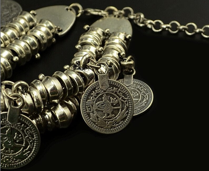Bohemian Ancient Coin Bracelet