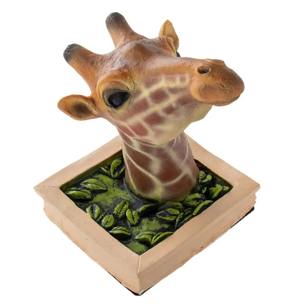 3D Giraffe Wall Hanging - Floral Fawna