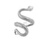 Sterling Silver Snake Ring - Floral Fawna