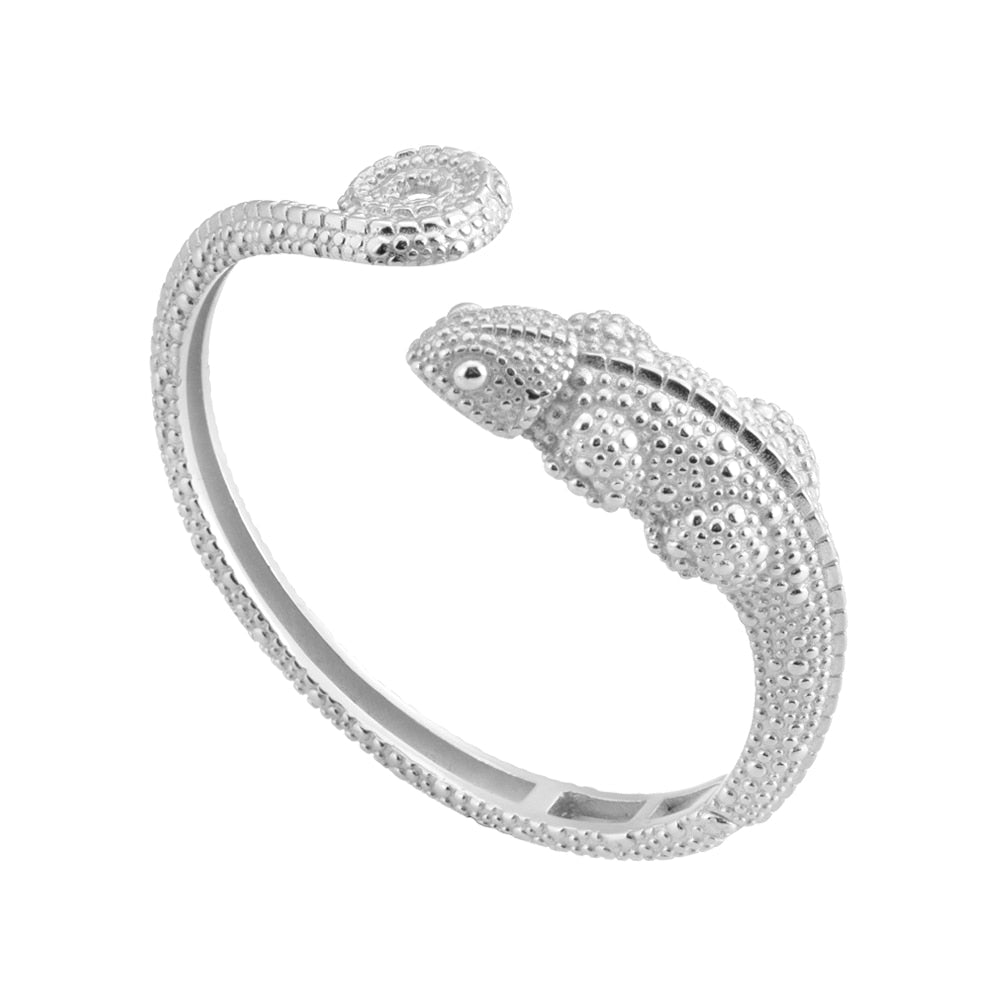 Sterling Silver Chameleon Bracelet