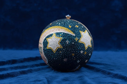 Celestial Sphere Rhinestone Bag
