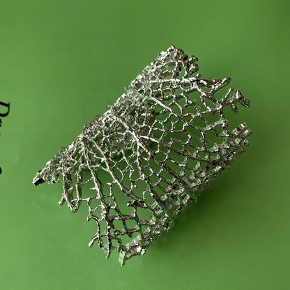 Coral Open Bracelet