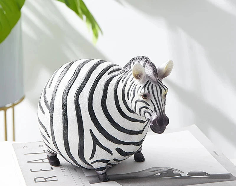 Fat Zebra Ornament