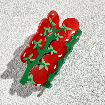 Vegetable Acrylic Hair Clip