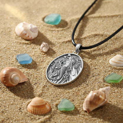 Sterling Silver Mermaid Necklace