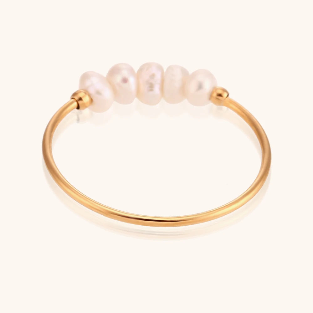 Natural Freshwater Pearl Ring