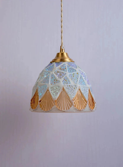 Mediterranean Sea Shell Pendant Lamp