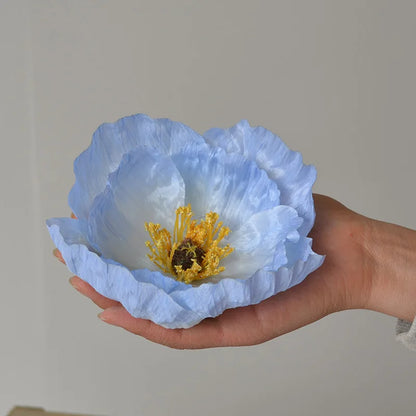 Artificial Poppy Flower Head