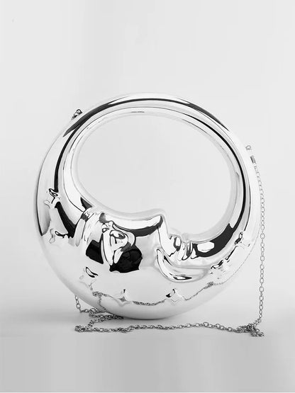 Crescent Moon Clutch Bag