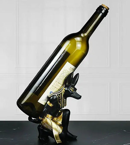 Anubis Dog Wine Holder