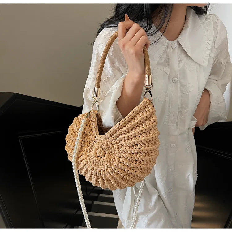 Crochet Conch Bag