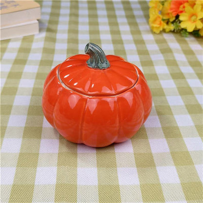 Ceramic Pumpkin Bowl - Floral Fawna