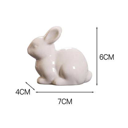 Ceramic Rabbit Ornament