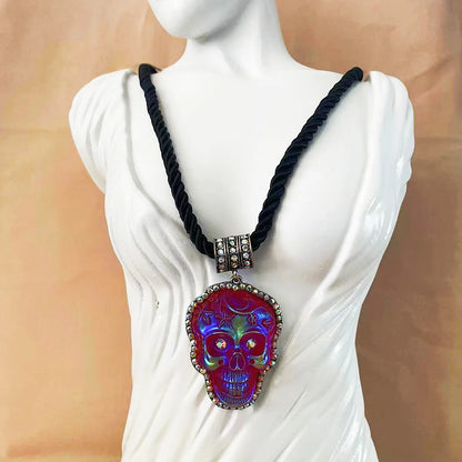 Skull Rope Necklace