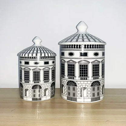 Ceramic Building Jar