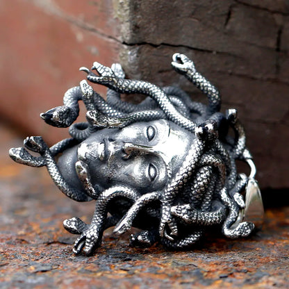 Medusa Pendant Necklace - Floral Fawna
