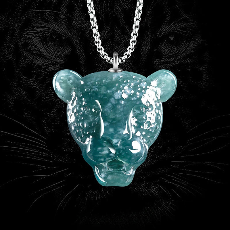 Jade Leopard Necklace