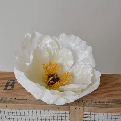 Artificial Poppy Flower Head