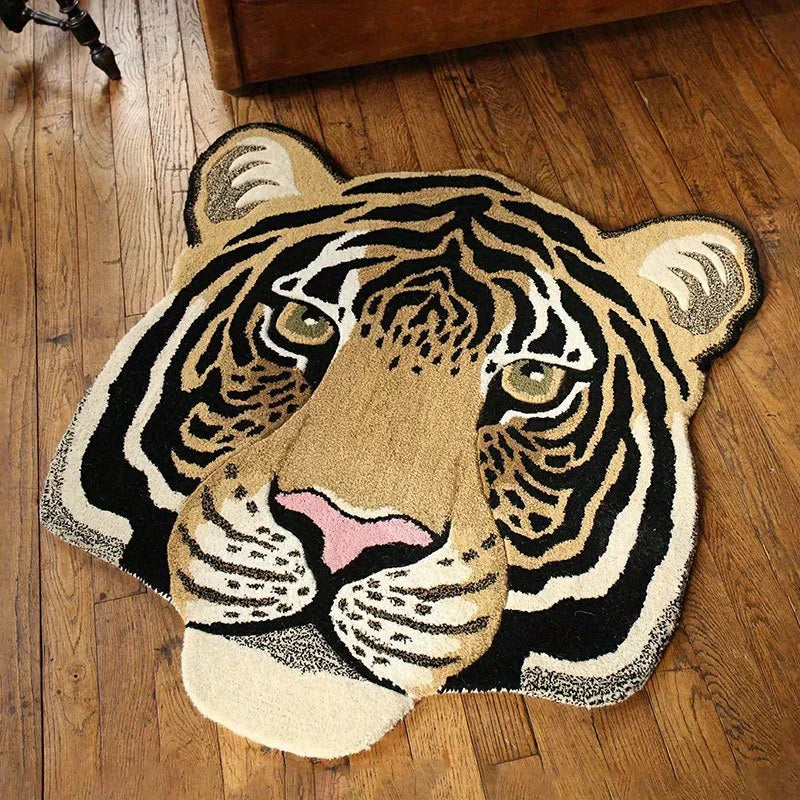 Big Cat Face Mat