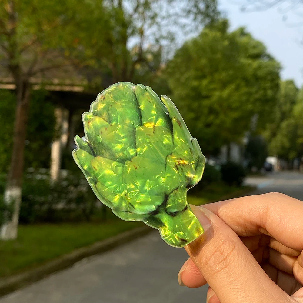 Vegetable Acrylic Hair Clip