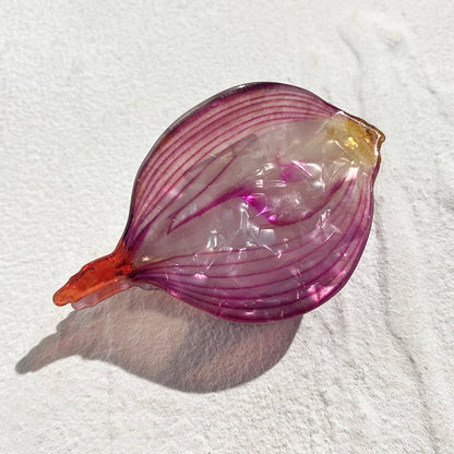 Vegetable Acrylic Hair Clip