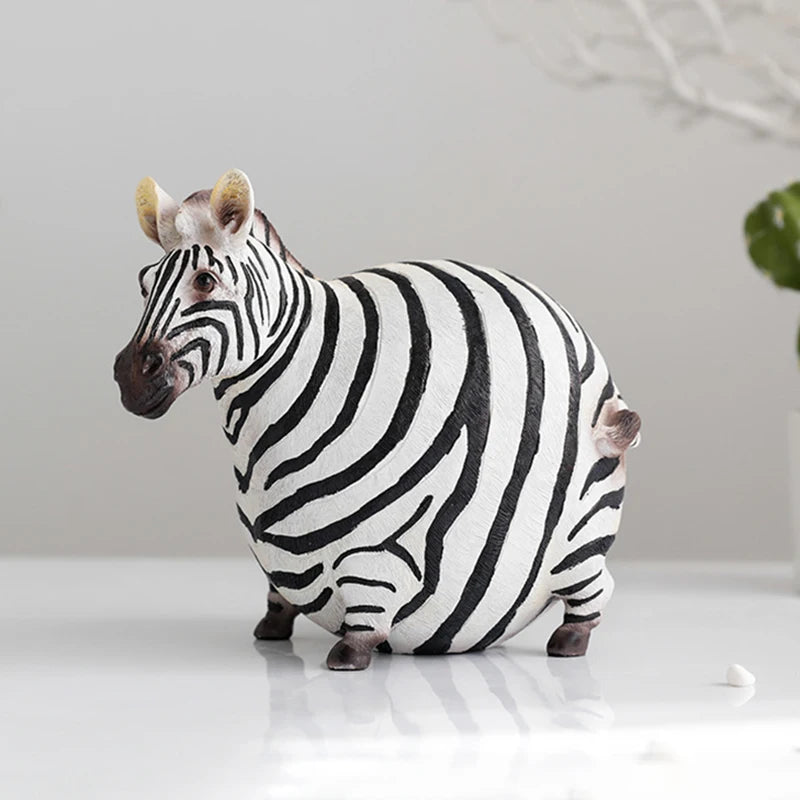 Fat Zebra Ornament