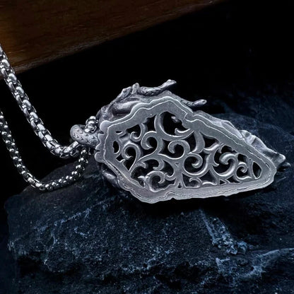 Handcrafted Sterling Silver Medusa Necklace - Floral Fawna