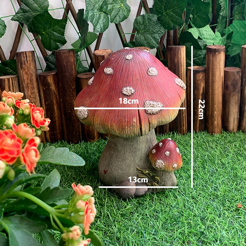 Mushroom Garden Ornament