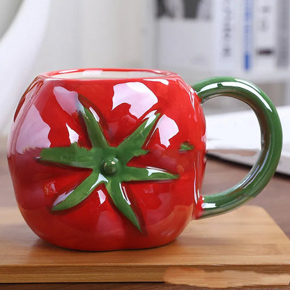 Ceramic Fruit Mug - Floral Fawna