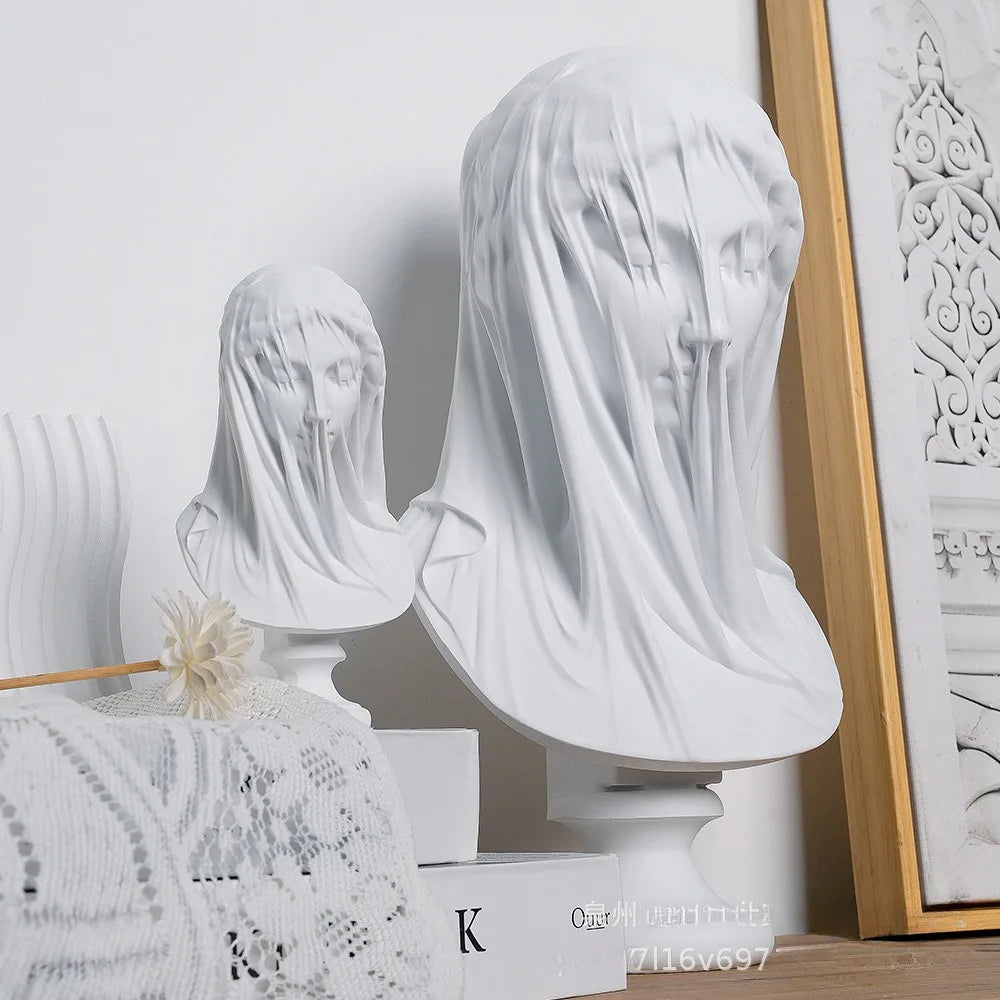 Veiled Lady Sculpture