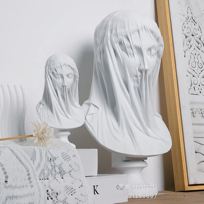 Veiled Lady Sculpture