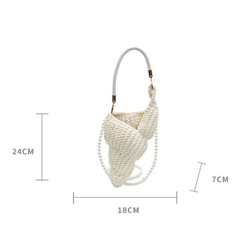 Crochet Conch Bag