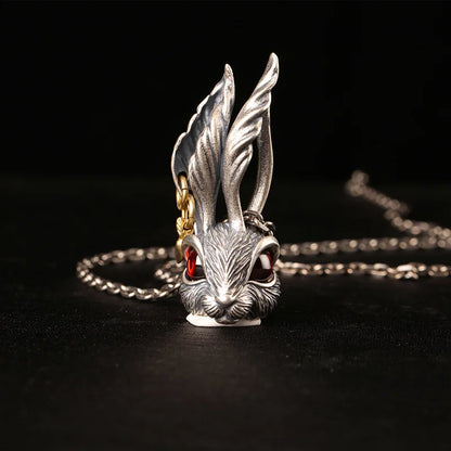 White Rabbit Necklace