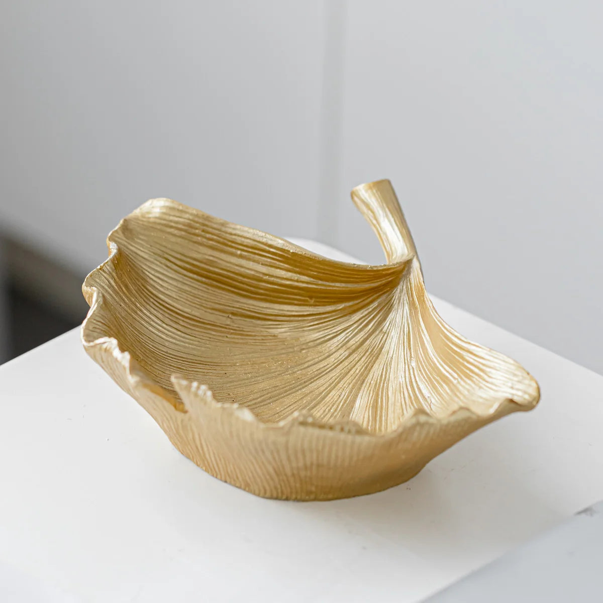 Gold Ginkgo Dish