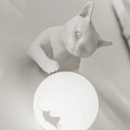 Cat &amp; Mouse Wall Lamp