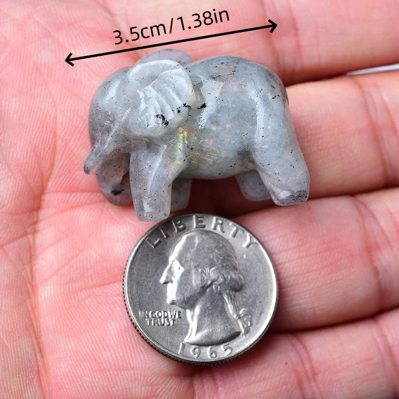 Crystal Carved Elephant