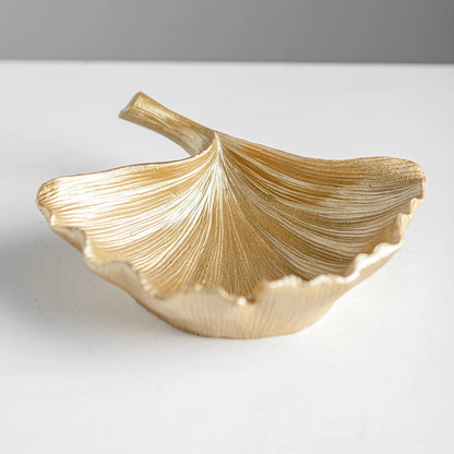 Gold Ginkgo Dish