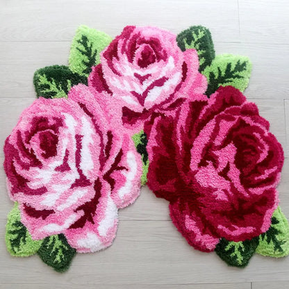 Rose Rug - Floral Fawna