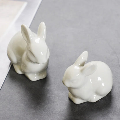 Ceramic Rabbit Ornament