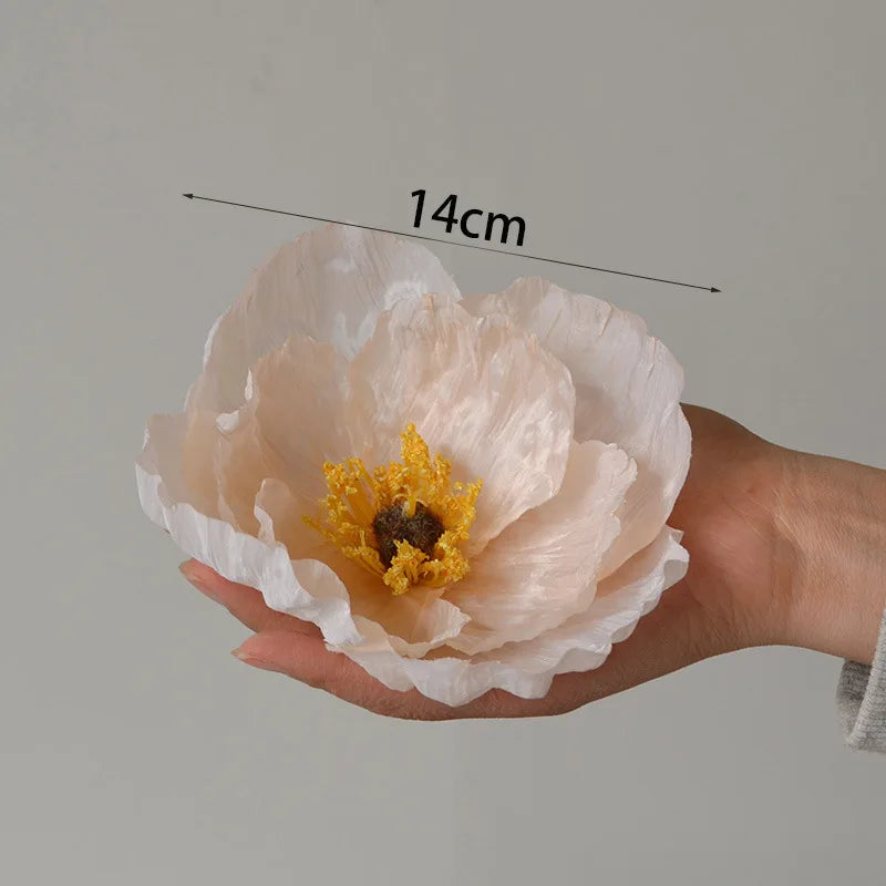 Artificial Poppy Flower Head