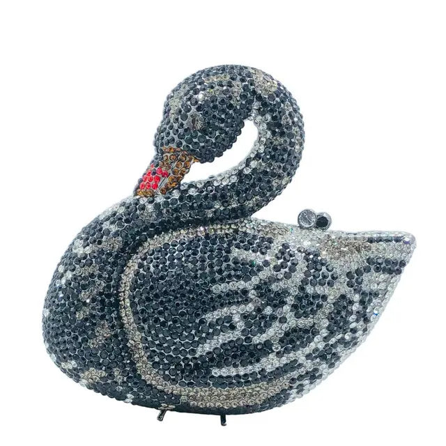 Flamingo Crystal Clutch