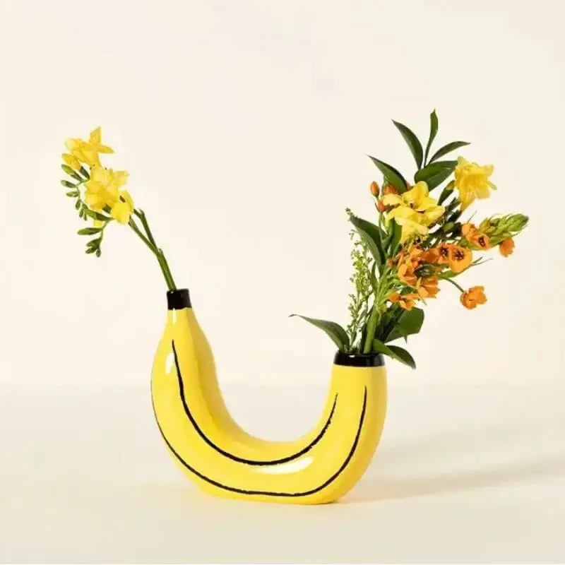 Banana Shaped Vase