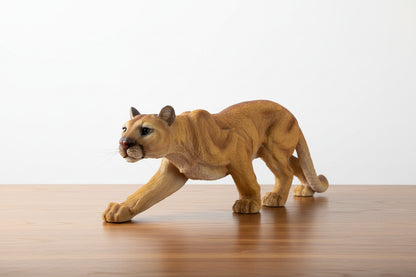Realistic Lioness Sculpture