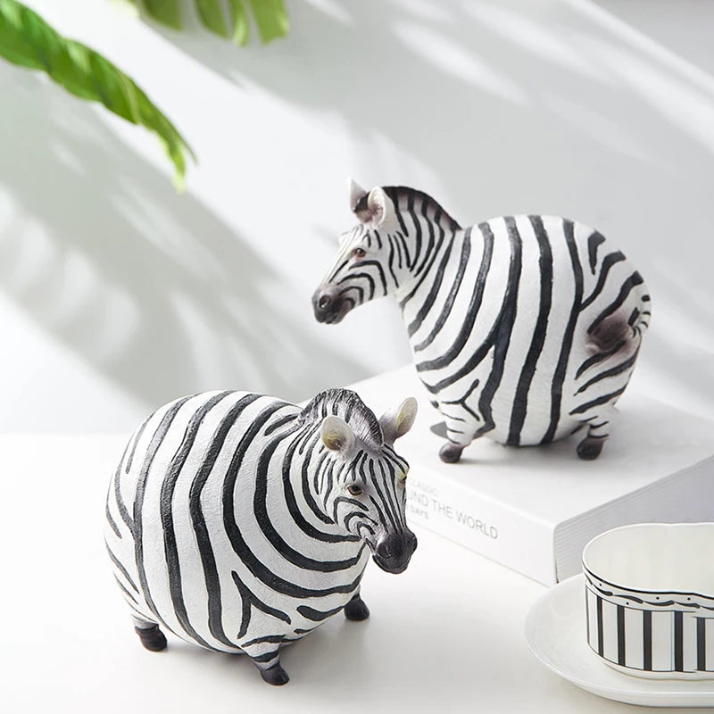 Fat Zebra Ornament