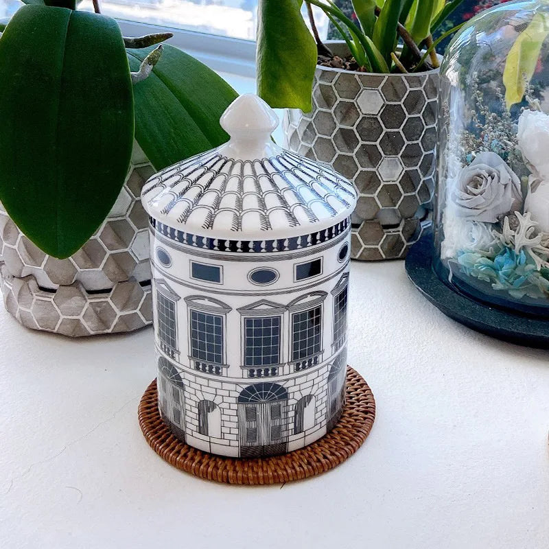 Ceramic Building Jar