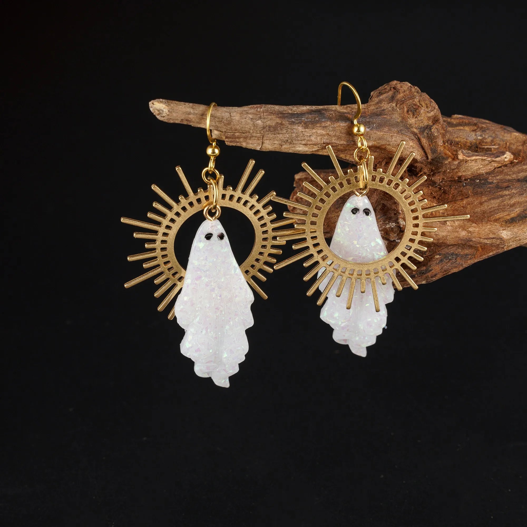 Ghost Sun Earrings