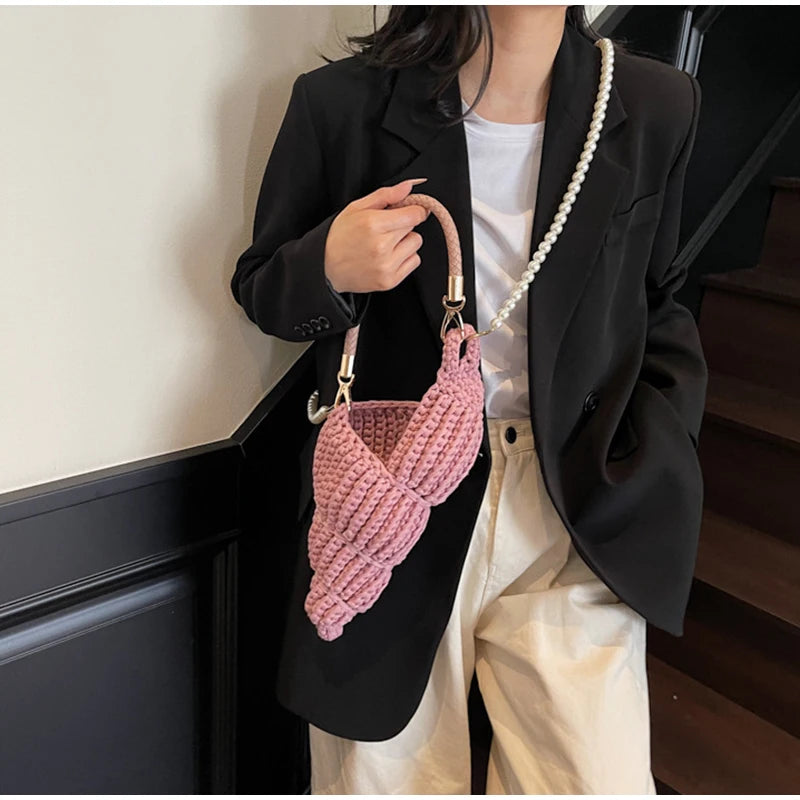 Crochet Conch Bag