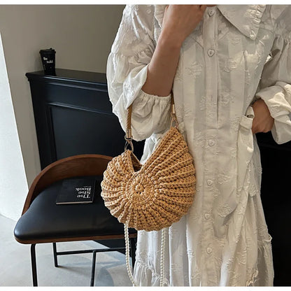 Crochet Conch Bag