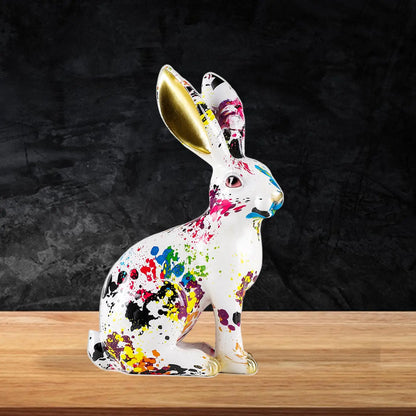 Graffiti Rabbit Sculpture